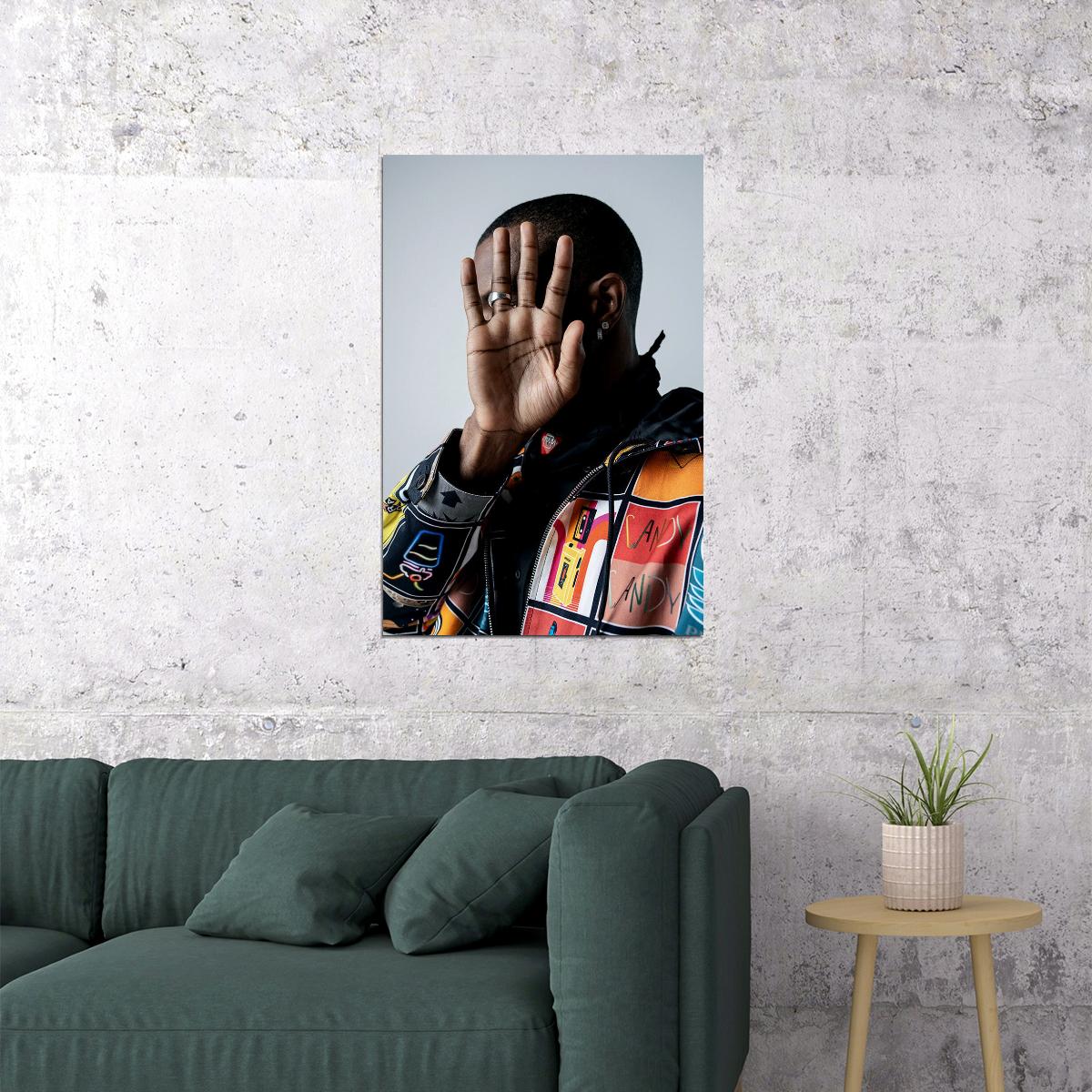 Frank Ocean Rap Music Singer Star Songwriter Singer Poster Wall Art Print Home Wall Decor - xonomax