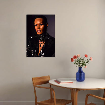 Grace Jones Actor Model Songwriter Singer Poster Wall Art Print Home Wall Decor - xonomax