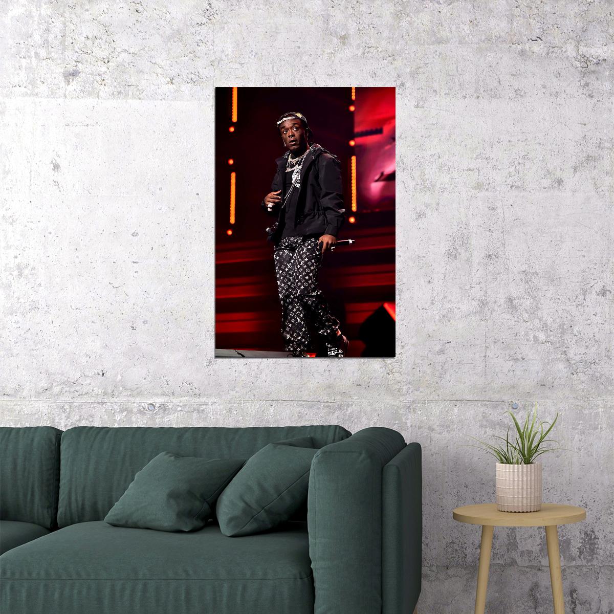 Lil Uzi Vert Rap Music Poster Wall Art Print Home Wall Decor - xonomax