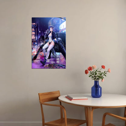 Ghost In The Shell Fight Riot Police Anime Movie Poster Wall Art Print Home Wall Decor