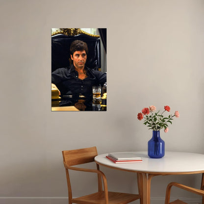 Scarface Al Pacino Tony Montana Movie Star Quotes Poster Wall Art Print Home Wall Decor - xonomax