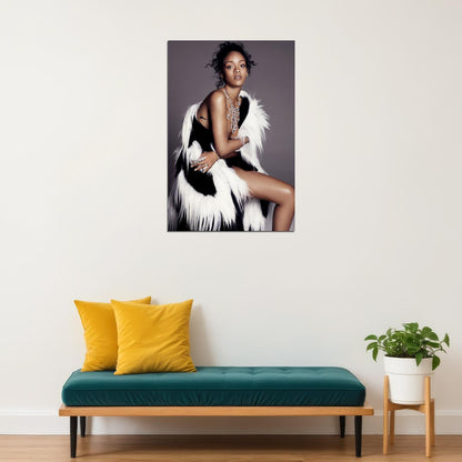 Sexy Rihanna Hip Hop Rap Music Star Rapper Poster Wall Art Print Home Wall Decor - xonomax