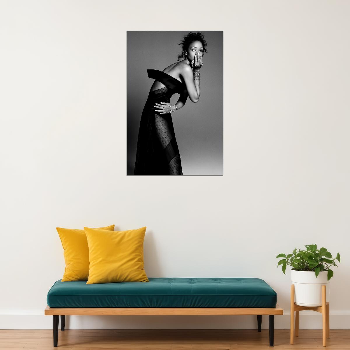 Rihanna Sexy Girl Music Rap Singer Dancer Artist Poster Wall Art Print Home Wall Decor - xonomax