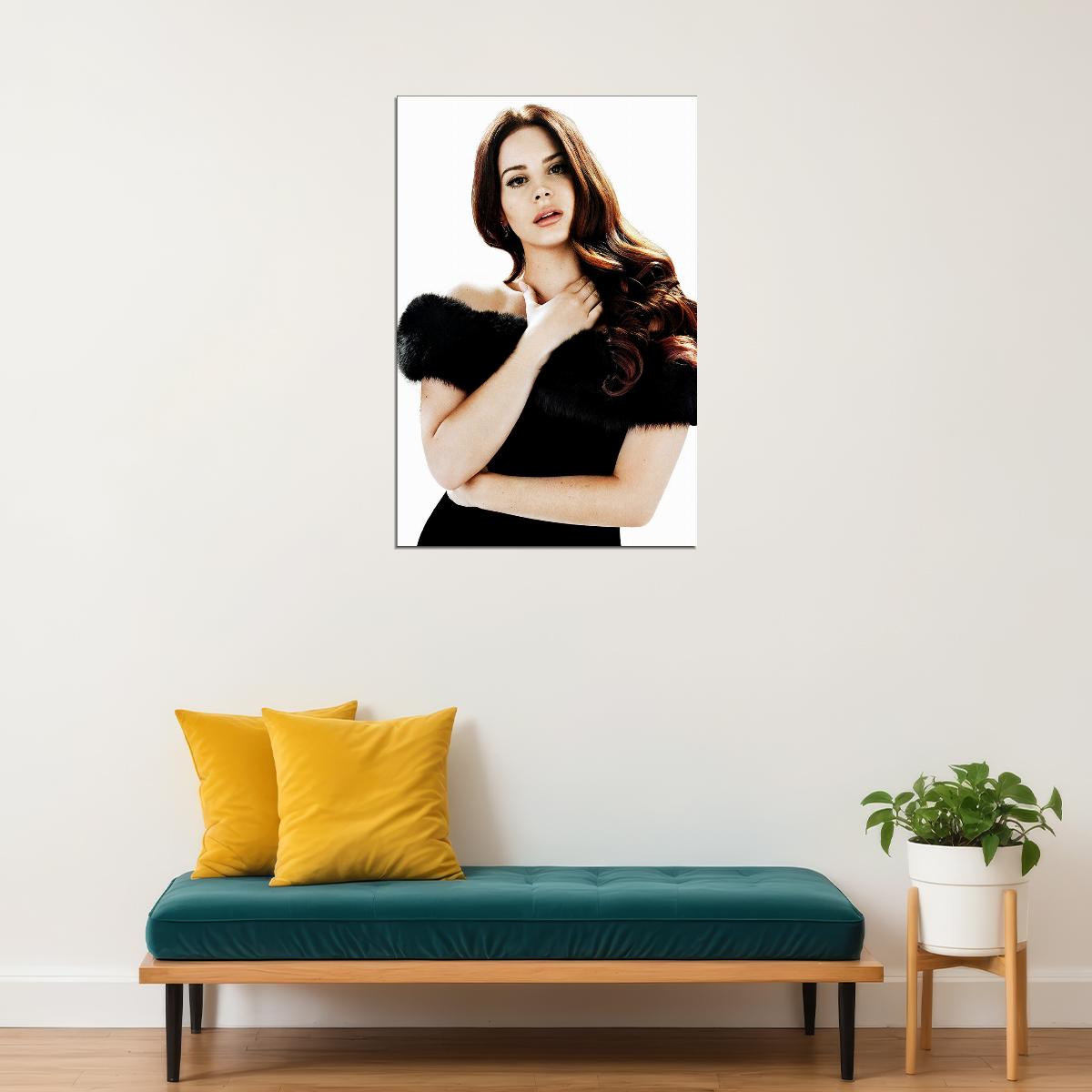 Singer Lana Del Rey Hd Music Songwriter Poetrist Poster Wall Art Print Home Wall Decor - xonomax