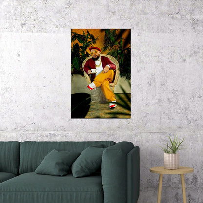Og Moose Rap Singer Nuthin Album Cover Poster Wall Art Print Home Wall Decor - xonomax