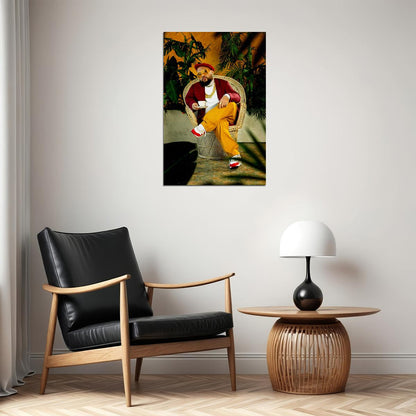 Og Moose Rap Singer Nuthin Album Cover Poster Wall Art Print Home Wall Decor - xonomax