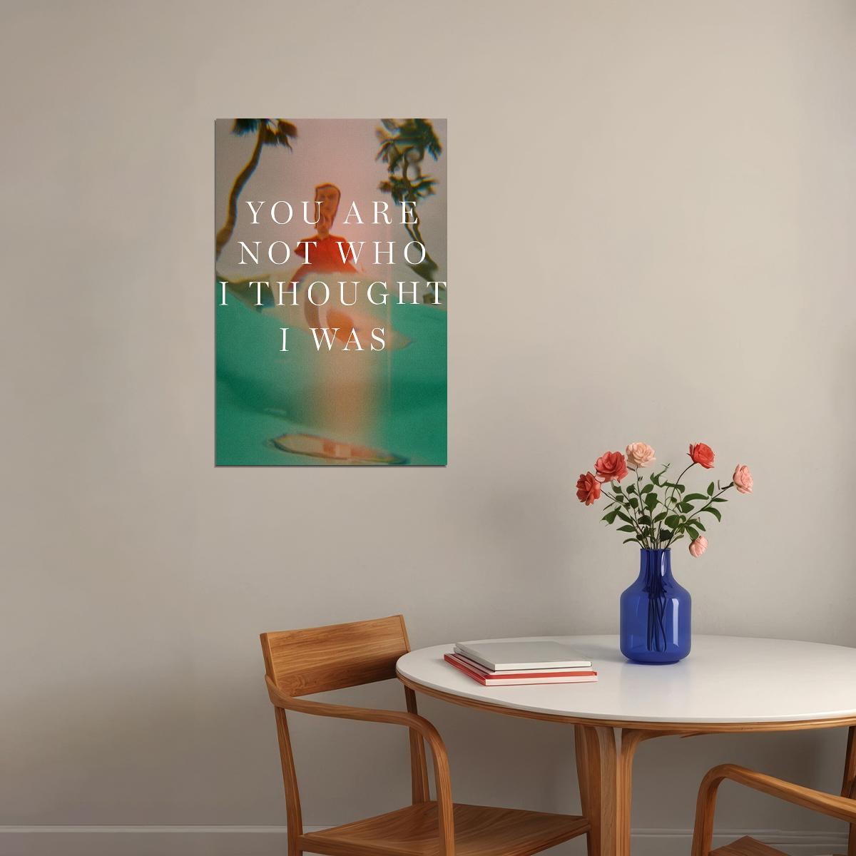 Sondre Lerche You Are Not Who I Thought I Was Poster Wall Art Print Home Wall Decor - xonomax
