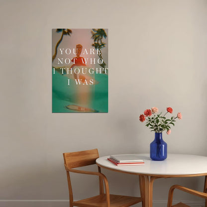 Sondre Lerche You Are Not Who I Thought I Was Poster Wall Art Print Home Wall Decor - xonomax