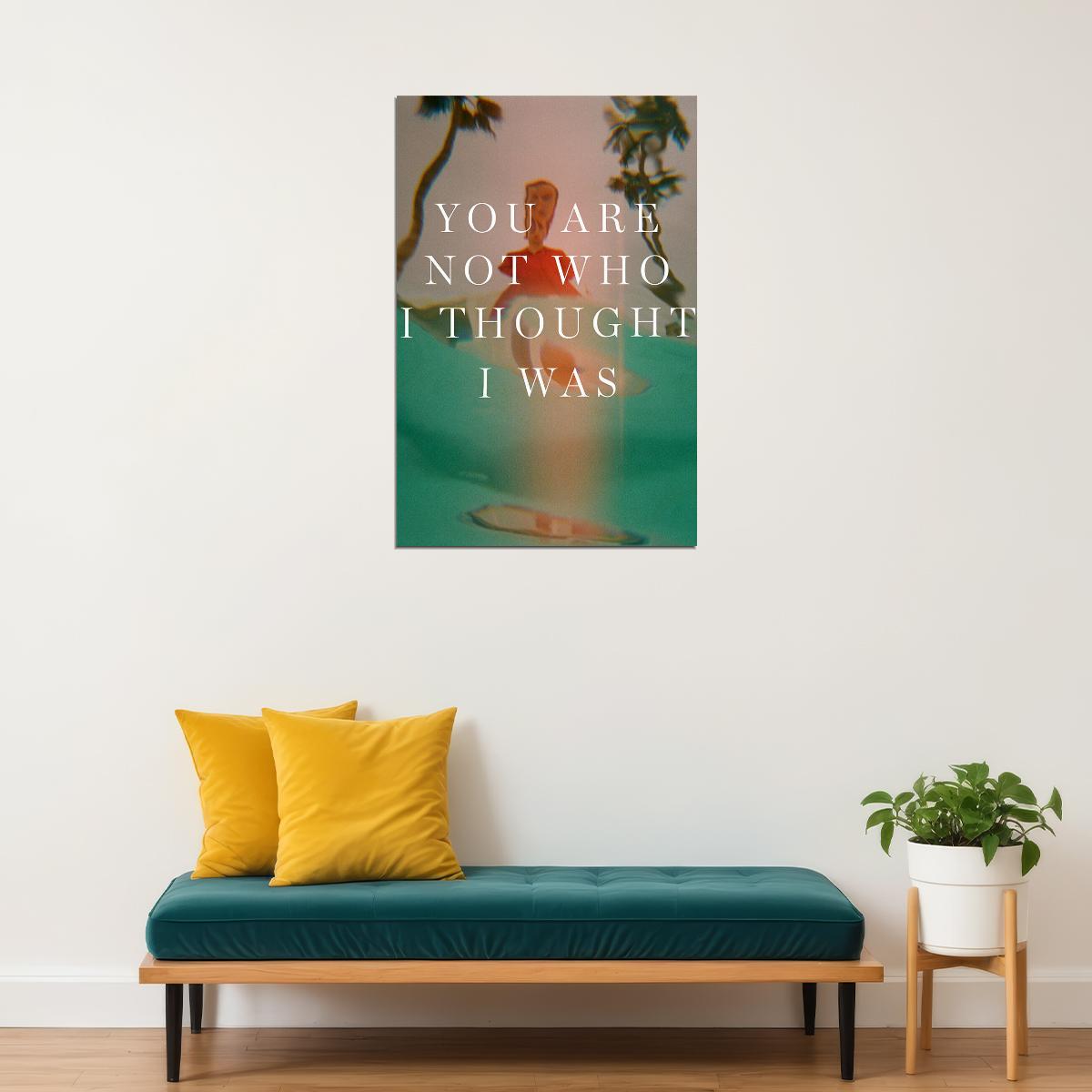 Sondre Lerche You Are Not Who I Thought I Was Poster Wall Art Print Home Wall Decor - xonomax