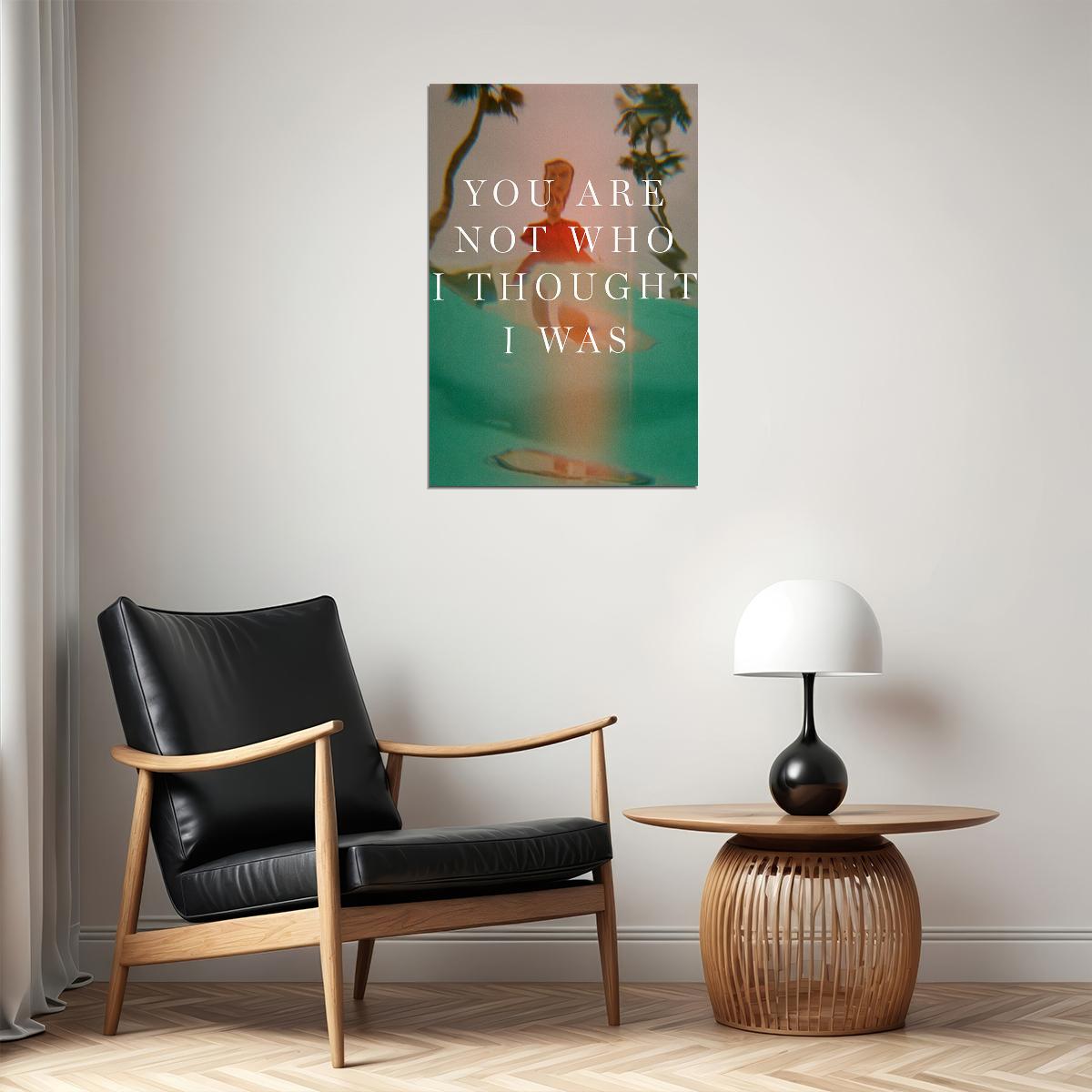 Sondre Lerche You Are Not Who I Thought I Was Poster Wall Art Print Home Wall Decor - xonomax
