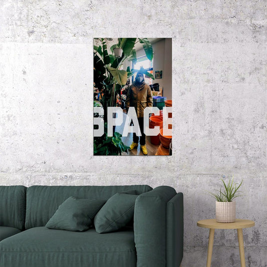 Donwill Rap Singer Space Poster Wall Art Print Home Wall Decor - xonomax