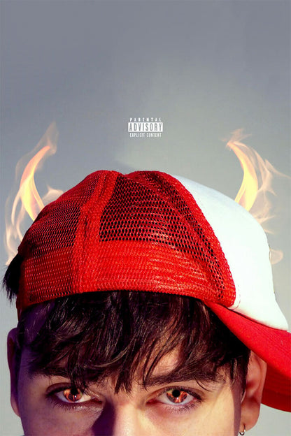 Nerfboi Rap Singer Hellbound Handsome Poster Wall Art Print Home Wall Decor - xonomax