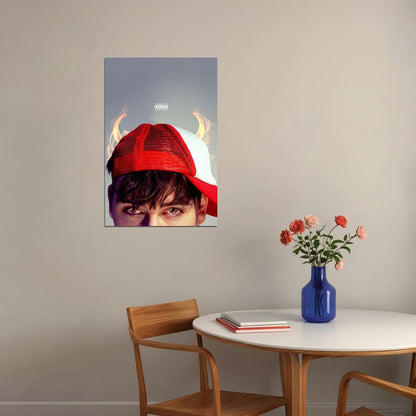 Nerfboi Rap Singer Hellbound Handsome Poster Wall Art Print Home Wall Decor - xonomax
