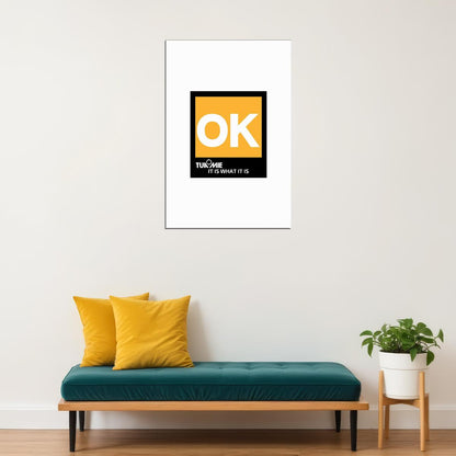 Tuamie Rap Singer It Is What It Is Poster Wall Art Print Home Wall Decor - xonomax