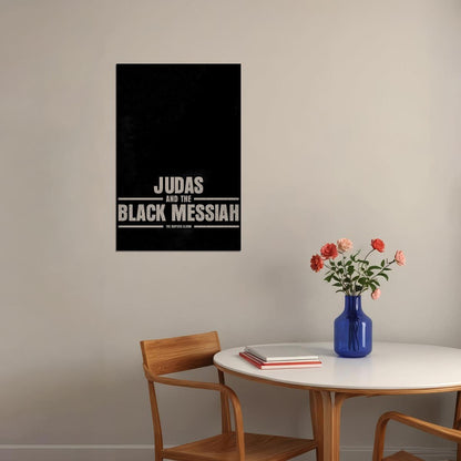 Judas The Black Messiah Rap Inspired Album Poster Wall Art Print Home Wall Decor - xonomax