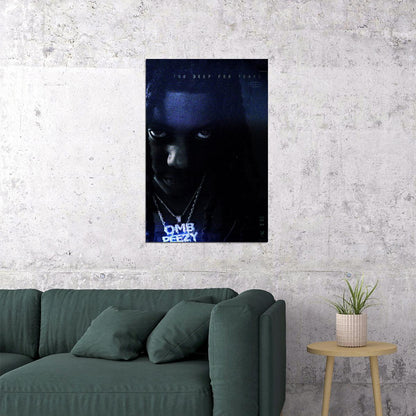 Omb Peezy Rap Singer Too Deep For Tears Poster Wall Art Print Home Wall Decor - xonomax