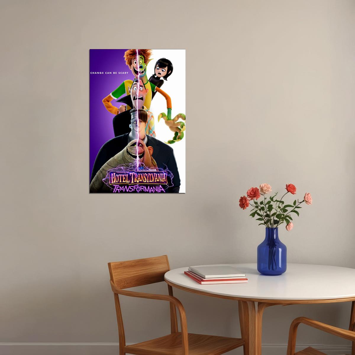 Hotel Transylvania Movie Poster Wall Art Print Home Wall Decor - xonomax