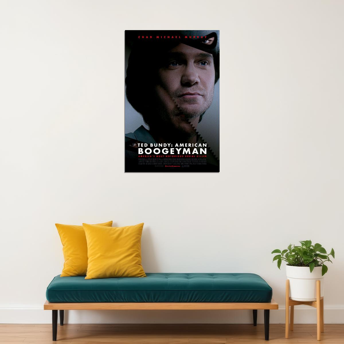 Ted Bundy Boogeyman Movie Poster Wall Art Print Home Wall Decor - xonomax