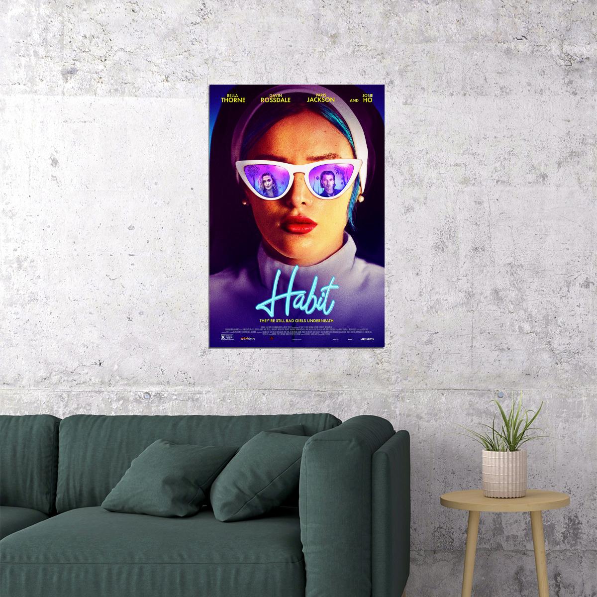 Habit Movie Thriller Drama Poster Wall Art Print Home Wall Decor - xonomax