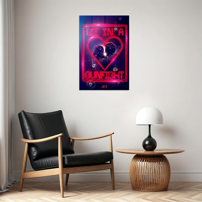Die In A Gunfight Movie Poster Wall Art Print Home Wall Decor - xonomax