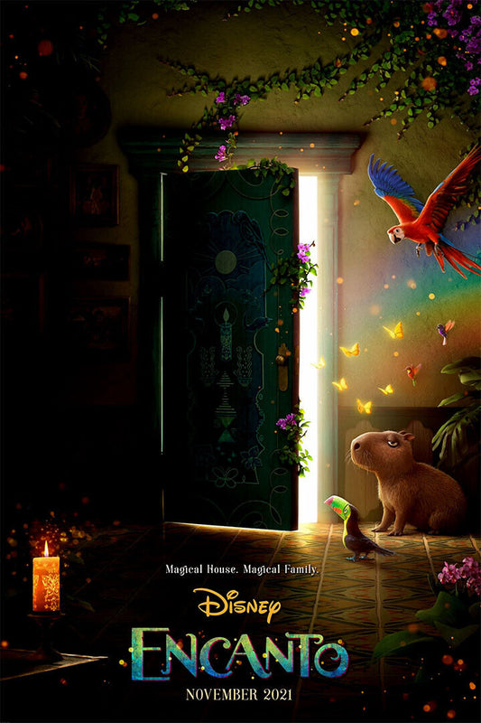 Encanto Movie Animation Poster Wall Art Print Home Wall Decor