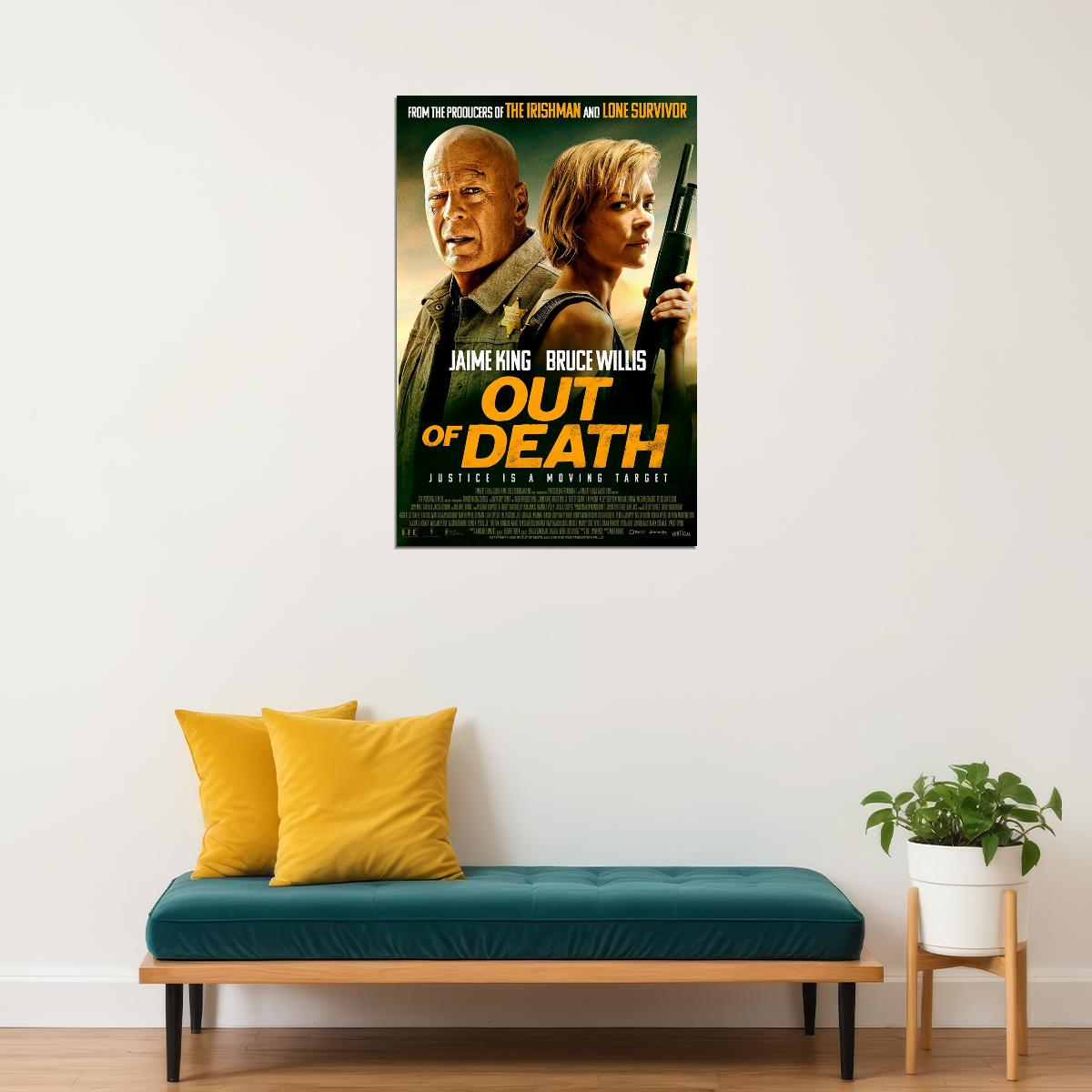 Out Of Death 2021 Movie Poster Wall Art Print Home Wall Decor - xonomax