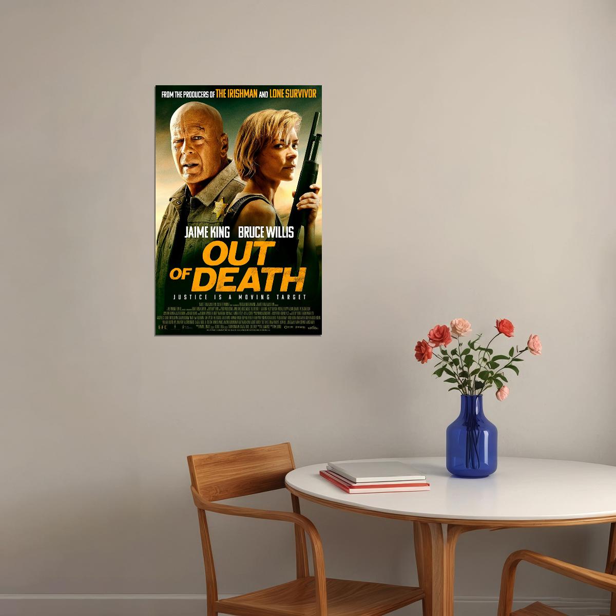 Out Of Death 2021 Movie Poster Wall Art Print Home Wall Decor - xonomax