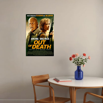 Out Of Death 2021 Movie Poster Wall Art Print Home Wall Decor - xonomax