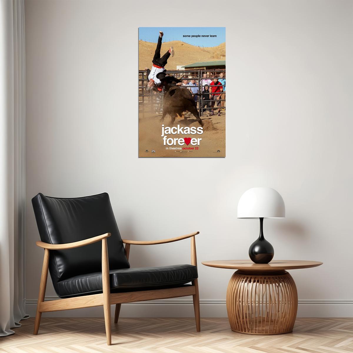 Jackass Forever Fun Movie Poster Wall Art Print Home Wall Decor - xonomax
