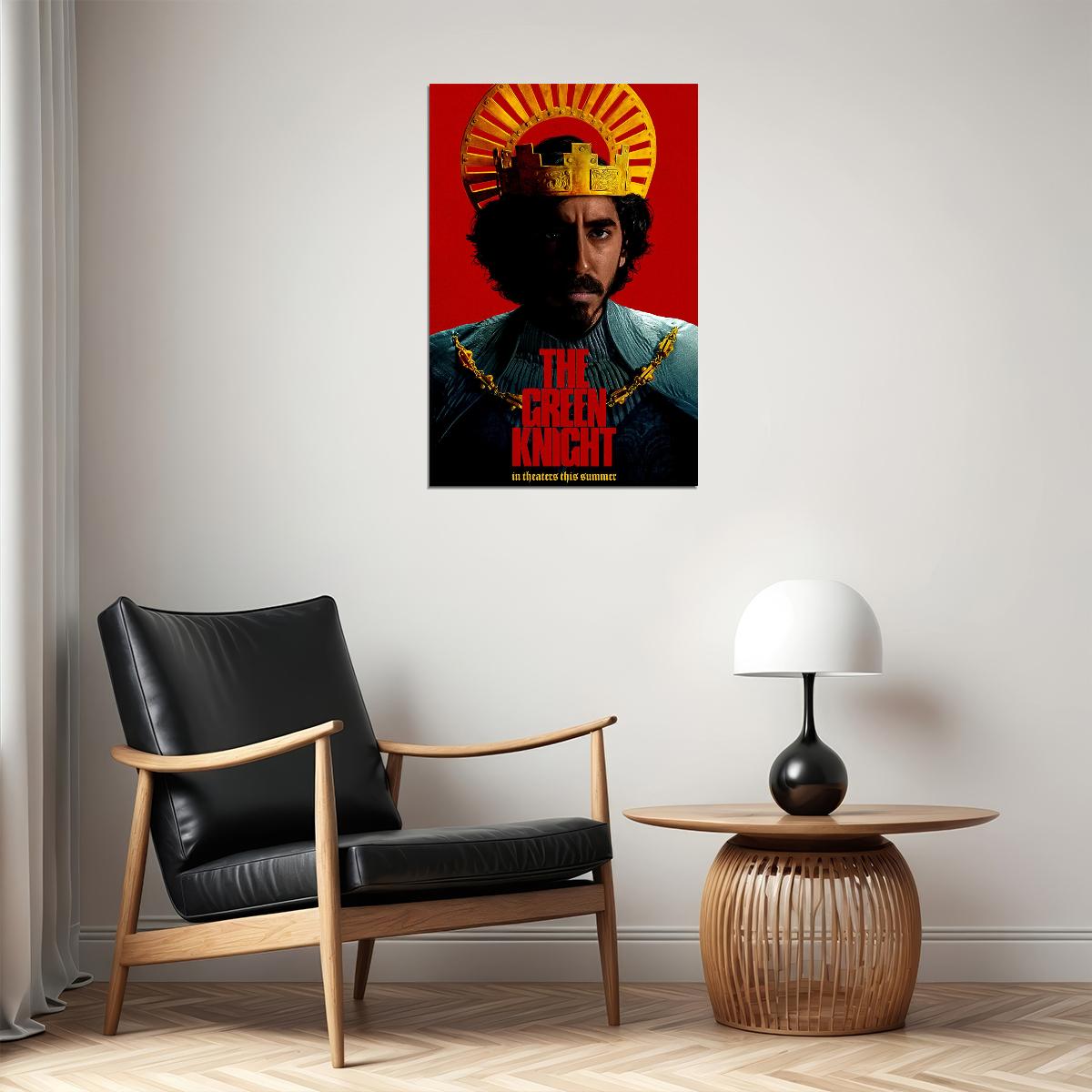 The Green Knight Action Movie Poster Wall Art Print Home Wall Decor - xonomax