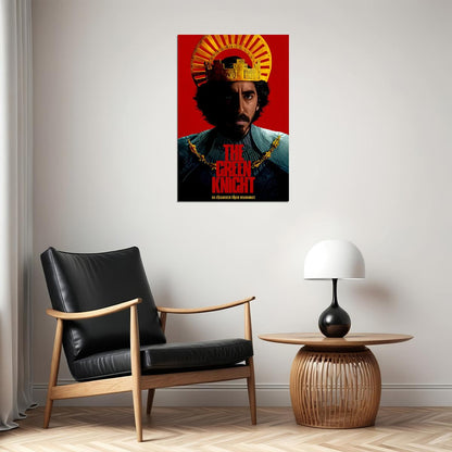 The Green Knight Action Movie Poster Wall Art Print Home Wall Decor - xonomax