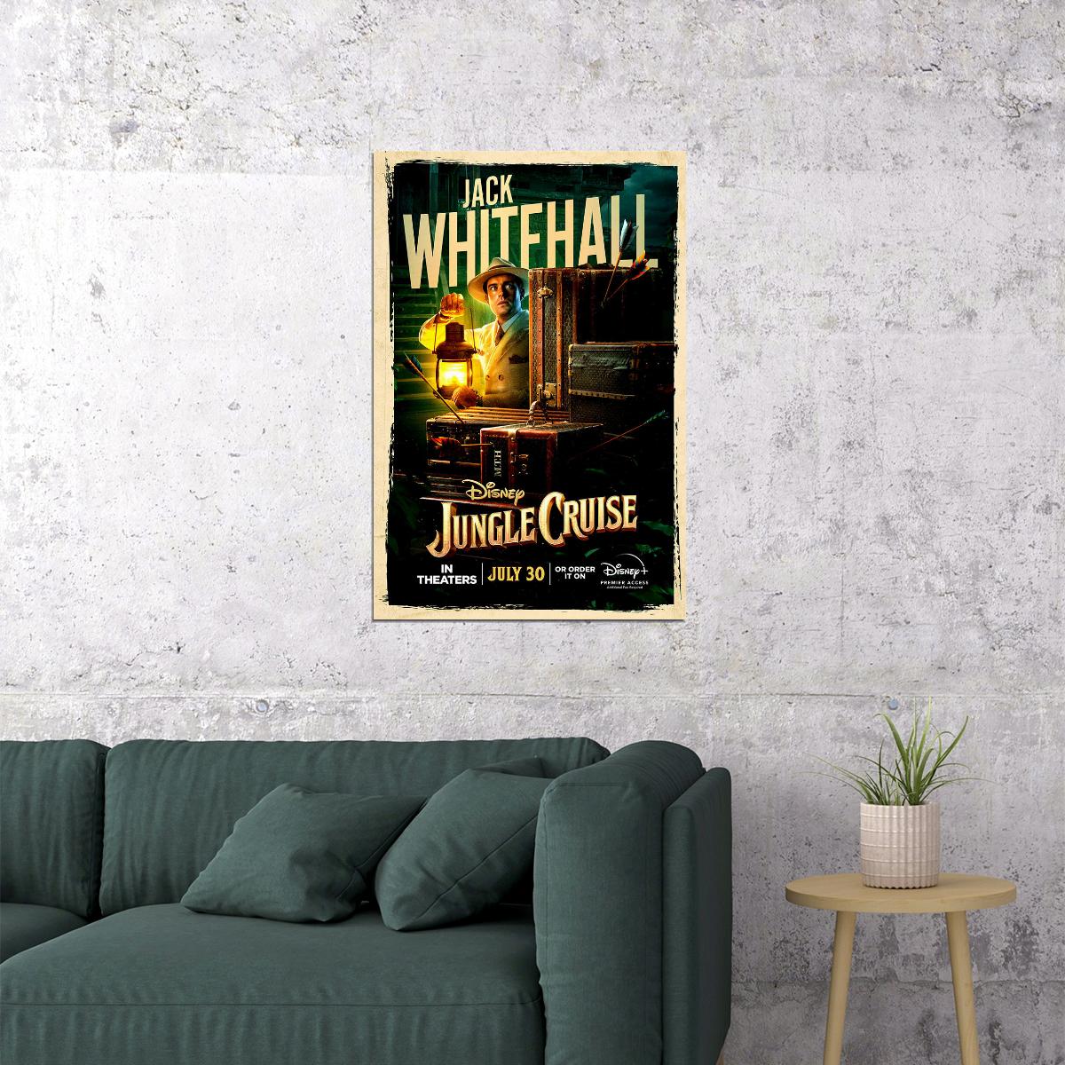 Jungle Cruise Action Movie Poster Wall Art Print Home Wall Decor - xonomax