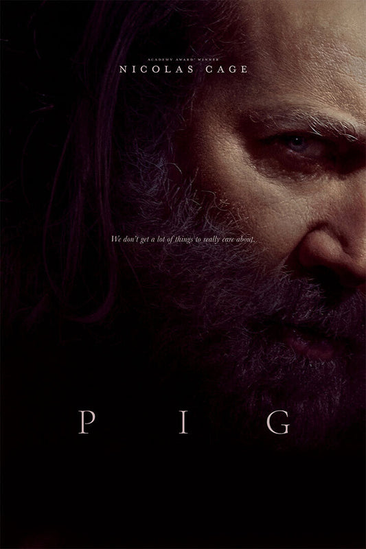 Pig 2021 Action Drama Movie Poster Wall Art Print Home Wall Decor - xonomax