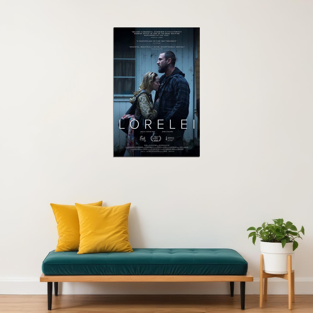 Lorelei 2021 Drama Movie Poster Wall Art Print Home Wall Decor - xonomax