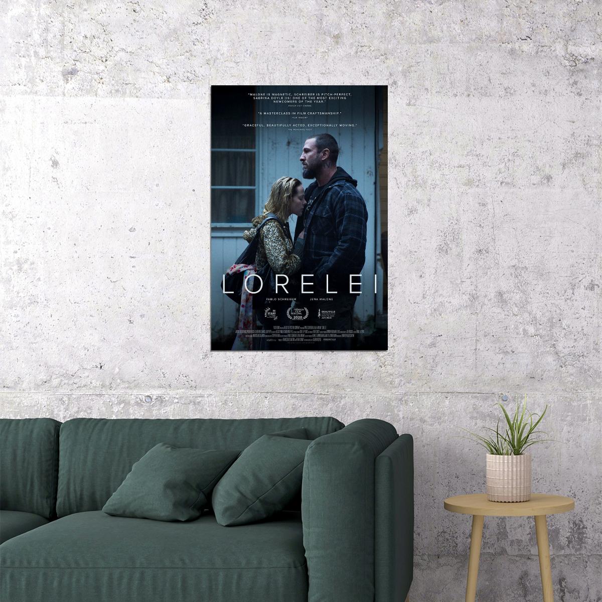 Lorelei 2021 Drama Movie Poster Wall Art Print Home Wall Decor - xonomax