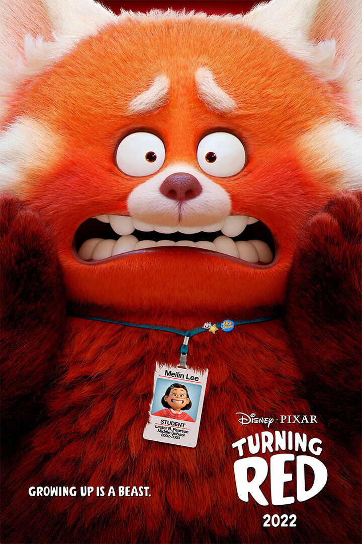Turning Red 2022 Movie Poster Wall Art Print Home Wall Decor - xonomax