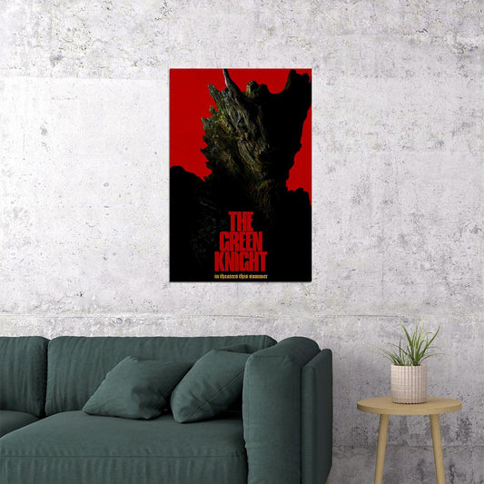 The Green Knight 2021 History Poster Wall Art Print Home Wall Decor - xonomax