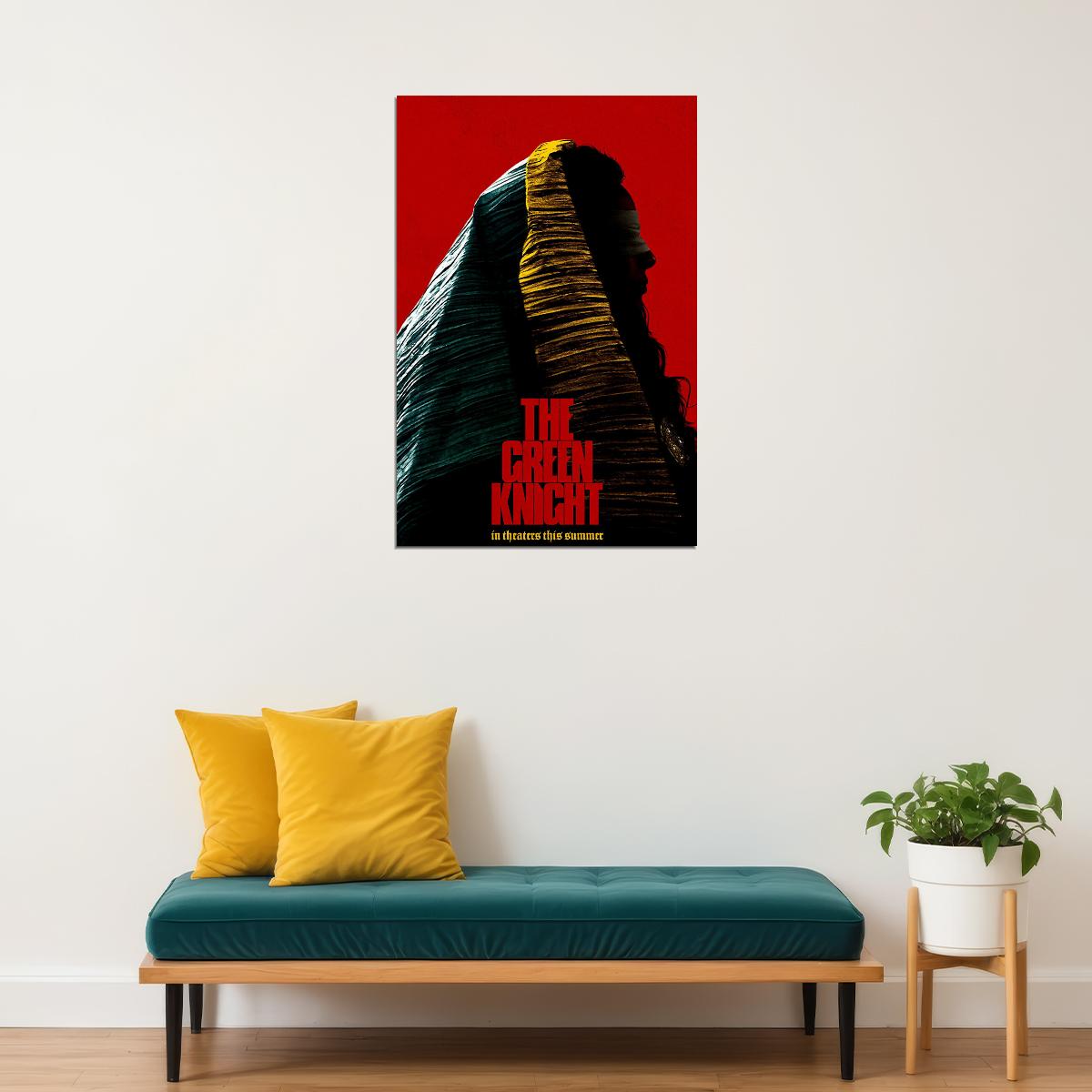 The Green Knight 2021 History Poster Wall Art Print Home Wall Decor - xonomax