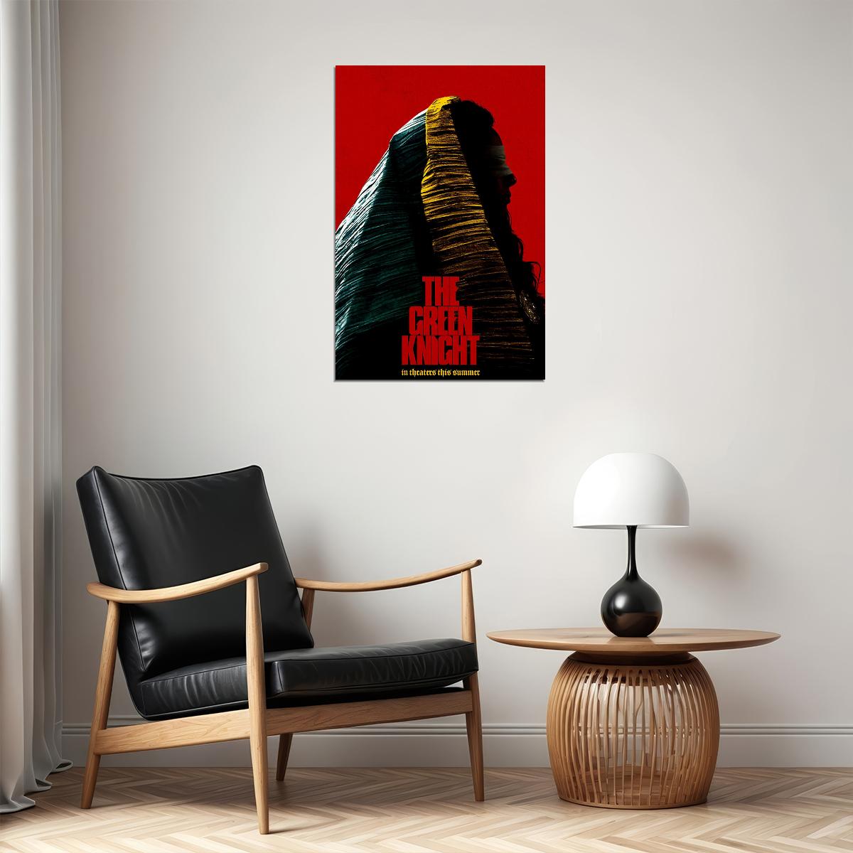 The Green Knight 2021 History Poster Wall Art Print Home Wall Decor - xonomax