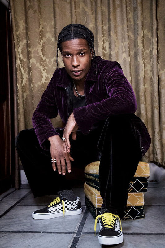 Asap Rocky Rap Hip Hop Music Star Rapper Poster Wall Art Print Home Wall Decor - xonomax