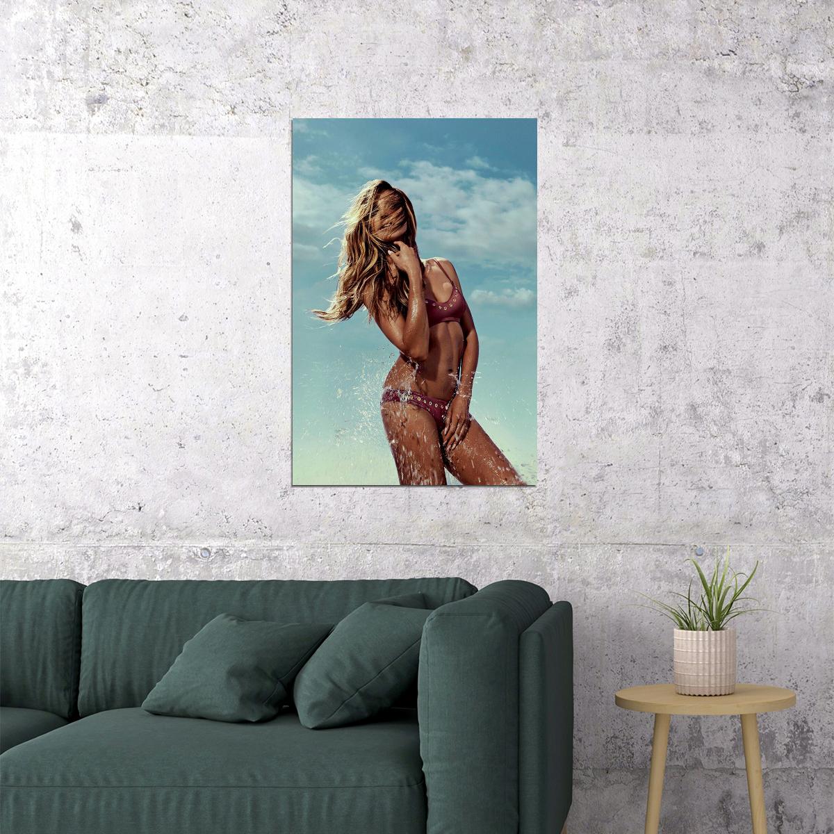 Heidi Klum Super Model Magazine Fashion Cover Designer Poster Wall Art Print Home Wall Decor - xonomax