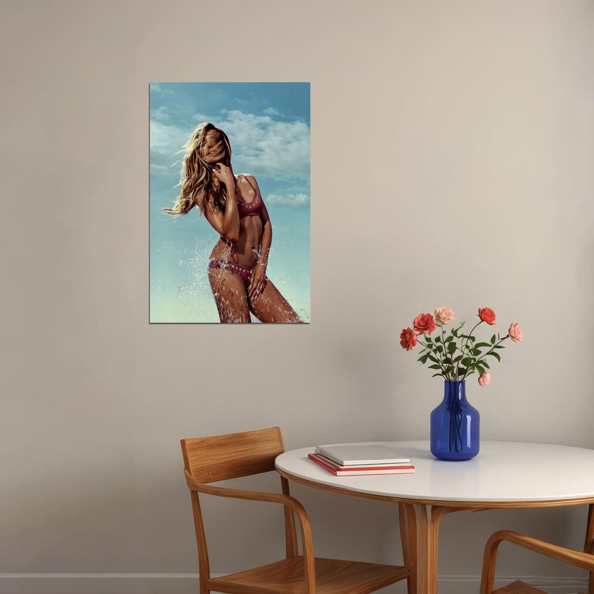 Heidi Klum Super Model Magazine Fashion Cover Designer Poster Wall Art Print Home Wall Decor - xonomax