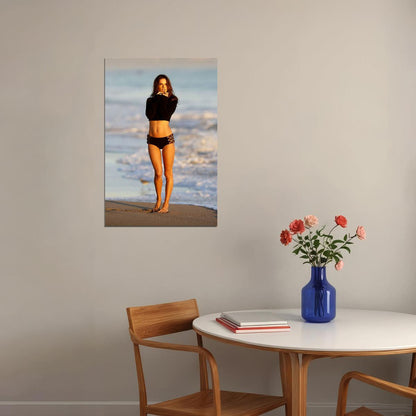 Alessandra Ambrosio Model Star Fashion Poster Wall Art Print Home Wall Decor - xonomax
