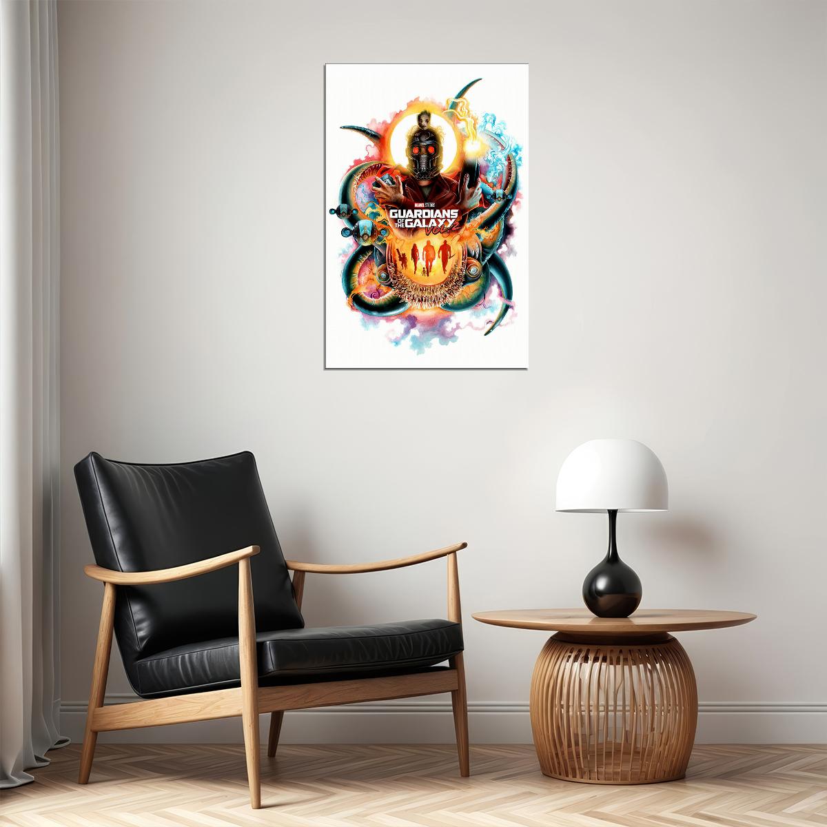 Guardians Of The Galaxy Vol2 Movie Superheroes Action Poster Wall Art Print Home Wall Decor - xonomax