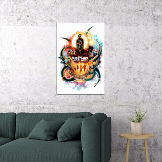 Guardians Of The Galaxy Vol2 Movie Superheroes Action Poster Wall Art Print Home Wall Decor - xonomax