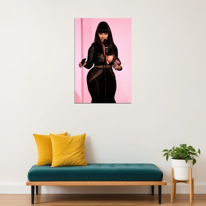 Nicki Minaj Sexy Rap Hip Hop Music Girl Singer Star Famous Poster Wall Art Print Home Wall Decor - xonomax