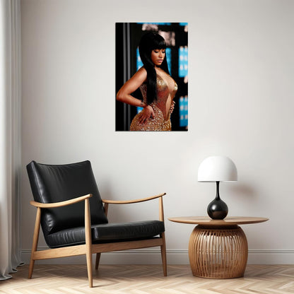 Nicki Minaj Sexy Rap Hip Hop Music Girl Singer Star Poster Wall Art Print Home Wall Decor - xonomax