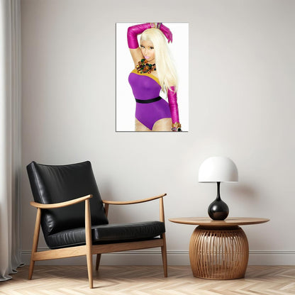 Nicki Minaj Sexy Rap Hip Hop Music Girl Singer Star Poster Wall Art Print Home Wall Decor - xonomax