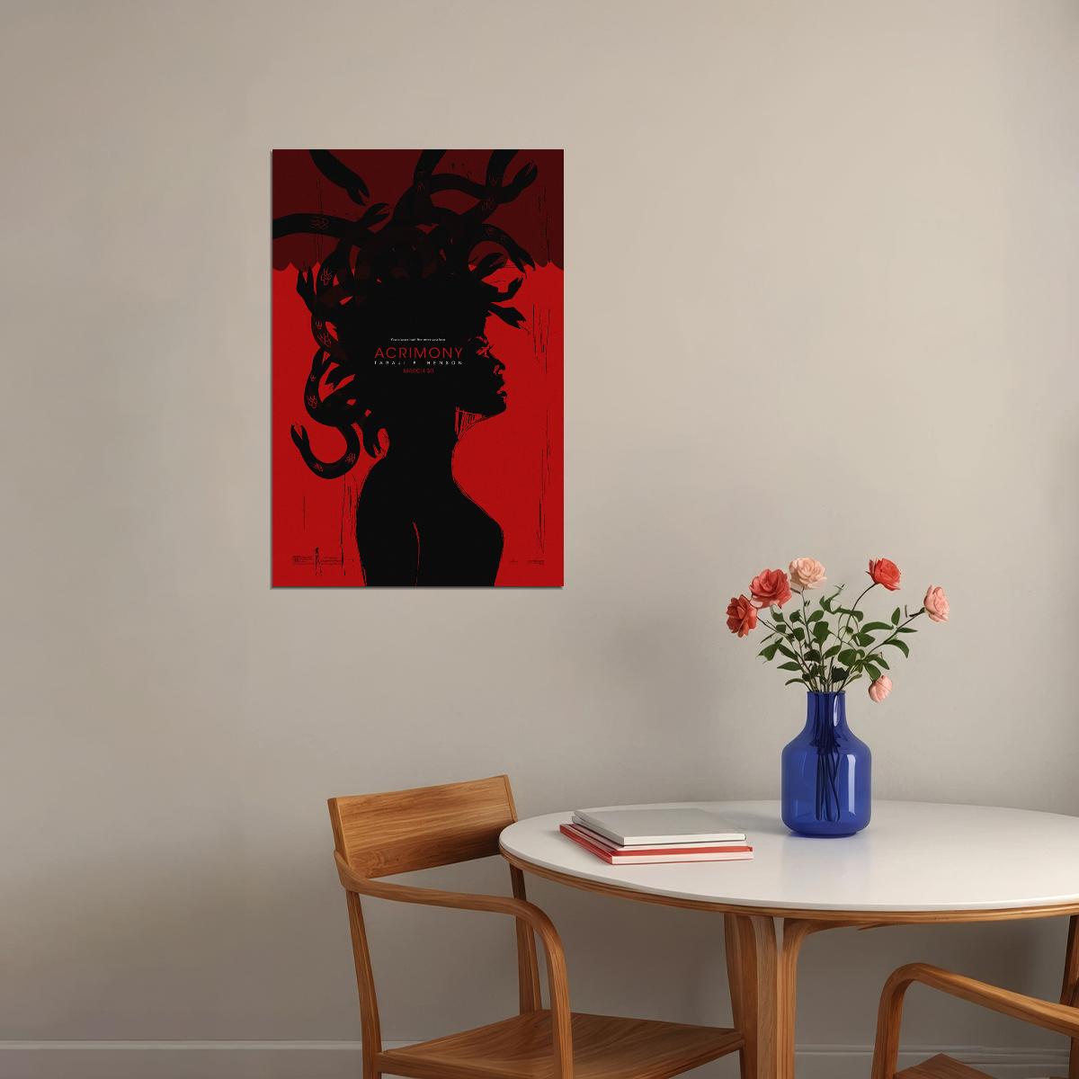 Acrimony Movie 2018 Tyler Perry Taraji P. Henson Thriller Poster Wall Art Print Home Wall Decor - xonomax
