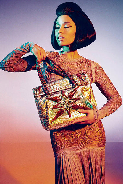 Nicki Minaj Rap Music Famous Singer Artist Poster Wall Art Print Home Wall Decor - xonomax